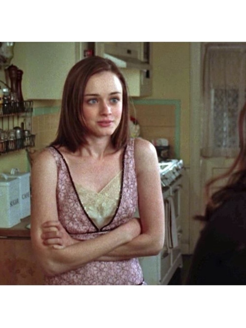 Gilmore Girls Rory Gilmore Aso Archive Laundry By Shelli Segal Pink Lace Dress View 2